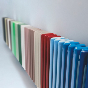 Радиатор Zehnder Charleston 2180-6, 179х30, 1/2, 5510 (3370), черный матовый