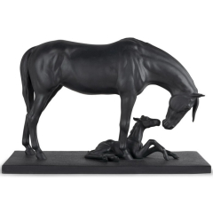 Статуэтка "Лошадь с жеребенком" 27х39х16 см