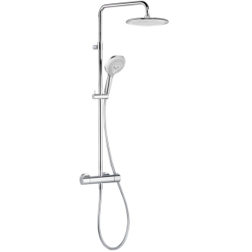 Душевая система Kludi Freshline 6709205-00, с термостатом, хром
