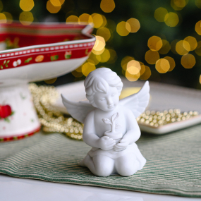 Фигурка "Ангел с кашпо" 10 см