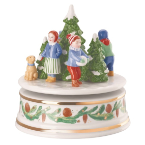 Шкатулка музыкальная Christmas games 16 см (лимит. издание)