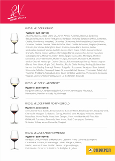 Билет на бокальную дегустацию Riedel