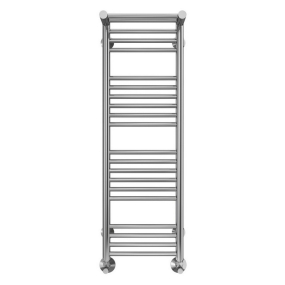 Полотенцесушитель Terminus Аврора 100х30, водяной, с полкой, хром