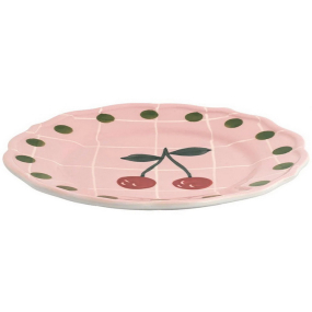 Тарелка салатная "Вишня" Quadri Rosa 22,5 см