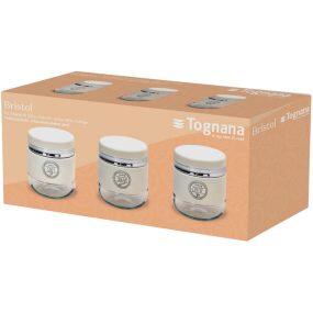 Набор емкостей для хранения Dolce Casa Bristol 330 мл, 3 шт