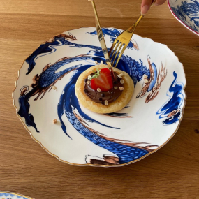 Тарелка столовая "Дракон Имари" Classics on Acid 28 см