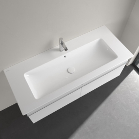 Раковина подвесная Villeroy & Boch Venticello 120х50, CeramicPlus, 4104CLR1