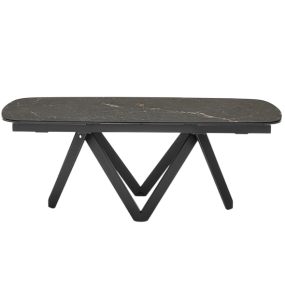 Стол Calligaris Cartesio 165(241)х100, Calacatta Black