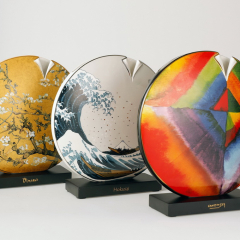 Ваза круглая "Большая волна" 33 см