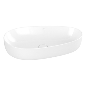 Раковина накладная Villeroy & Boch Antao 65х40, CeramicPlus, 4A7465R1, из TitanCeram, White Alpin