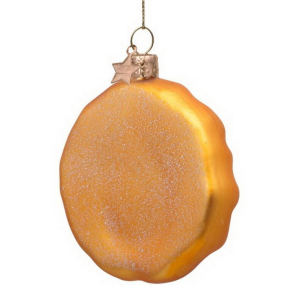 Елочная игрушка "Пицца" 8 см