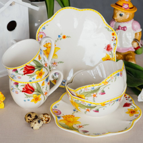 Набор посуды на 2 персоны Spring Awakening, 6 предметов