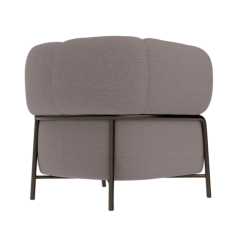 Кресло Calligaris Quandrotta CS3409, Mud Brown/Soil Brown