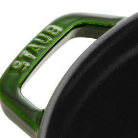 Кокот круглый La Cocotte 26 см / 5,2 л, зеленый базилик