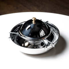 Икорница Paderno Gadget Inox 18х5 см