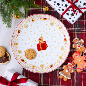 Блюдо для торта Christmas Love 31 см
