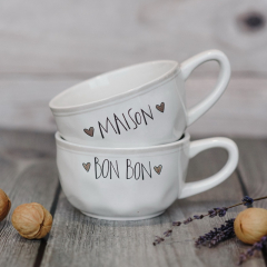 Чашка для завтрака Dolce Casa Amour 520 мл, в ассортименте