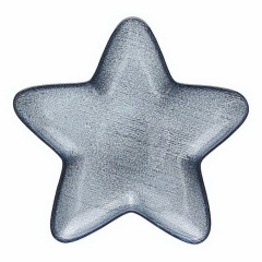 Блюдо "Звезда" 23 см, синее