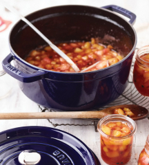 Кокот круглый La Cocotte 24 см / 3,8 л, темно-синий