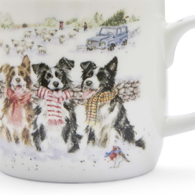Кружка Wrendale Designs Christmas "While Shepherds Watch" 310 мл