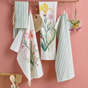 Полотенце кухонное Botanico 50х70 см, розовое