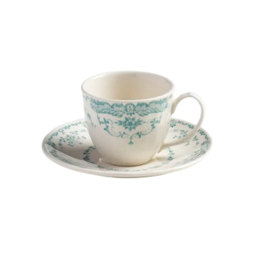 Чашка для эспрессо с блюдцем Rose Turquoise 60 мл