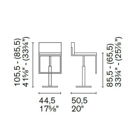 Стул Calligaris Even Plus CS1394, Black
