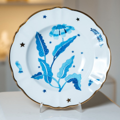 Тарелка глубокая "Море" Fabula 23 см