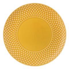 Тарелка салатная Bicos Yellow 23 см