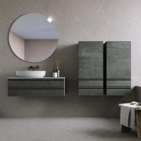 Тумба со столешницей Kolpa-San Alexis OA 100 DC, 100х50, подвесная, дерево