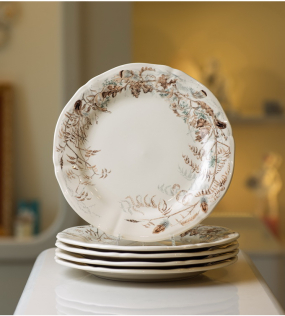 Набор тарелок столовых Sologne 27,3 см, 4 шт