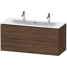 Тумба под раковину подвесная Duravit L-Cube 112х48х55 LC630902121, темный орех