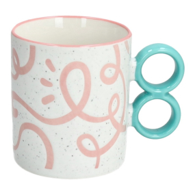 Кружка Holidays 340 мл, цвет ручки зеленый