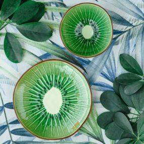Салатник порционный "Киви" 14х14х7,5 см