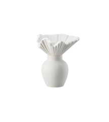 Ваза Falda 10 см, белая