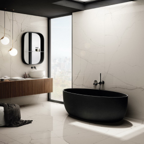 Керамогранит Imola The room 120х278 LP, Statuario Vena Piccola, 6,5 мм