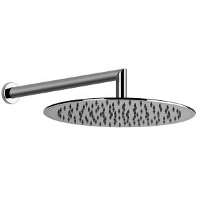 Лейка для душа Gessi Emporio 47257.238, с кронштейном, зеркальная сталь