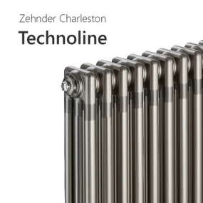 Радиатор Zehnder Charleston 2180-6, 179х30, 1/2, 5510 (3370), Technoline