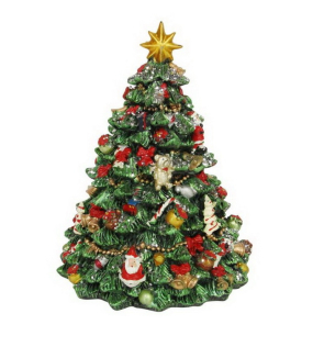 Фигурка музыкальная "Ель" 16 см