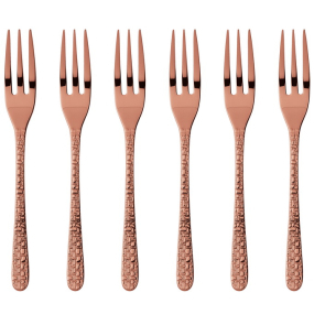 Набор вилок десертных Venezia Copper, 6 шт