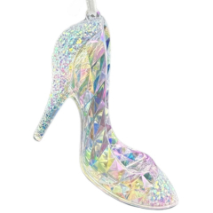 Елочная игрушка "Хрустальная туфелька" 12,7 см