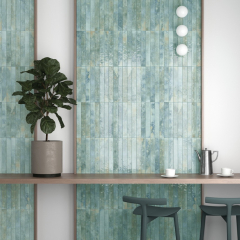 Плитка керамическая Equipe Bali 5х40, Aqua, 8,3 мм