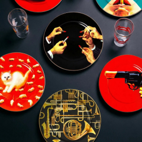 Тарелка столовая "Котенок" 27 см