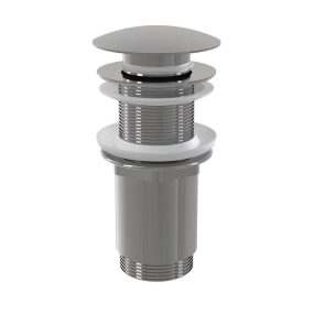 Донный клапан AlcaPlast A395-BL-01, Click-Clack, 5/4", хром