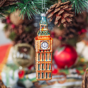Елочная игрушка "Биг Бен" 13 см