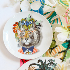 Тарелка салатная Jungle King 23,1 см