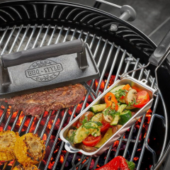 Форма для гриля с ручкой BBQ Roasting 38х8,5 см