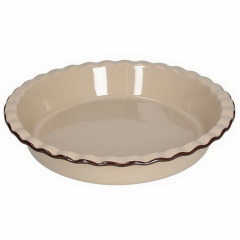 Форма для запекания круглая Pl-cook Country Cook Taupe 25х5 см