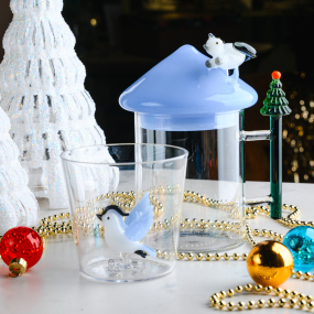 Стакан "Голубая птица" Woodland Tales 350 мл