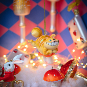 Елочная игрушка "Чеширский кот" 7 см